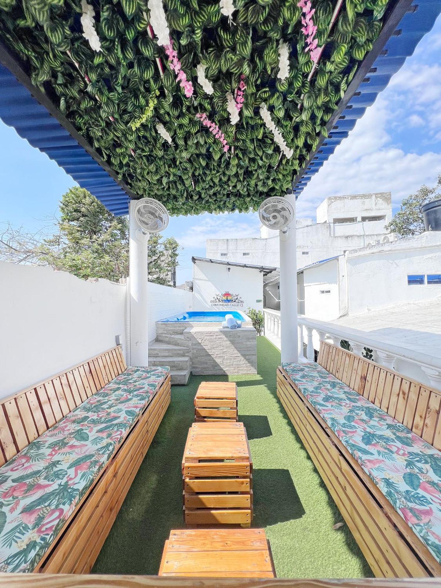Comunidad Calle 13 Hotel Boutique サンタ・マルタ エクステリア 写真