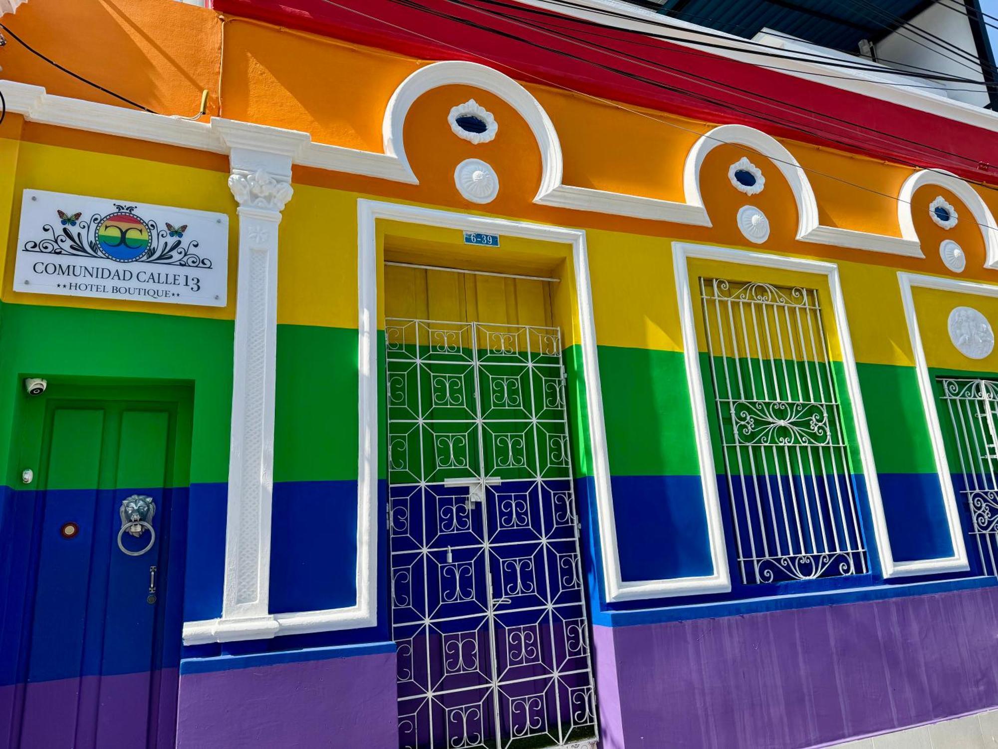 Comunidad Calle 13 Hotel Boutique サンタ・マルタ エクステリア 写真