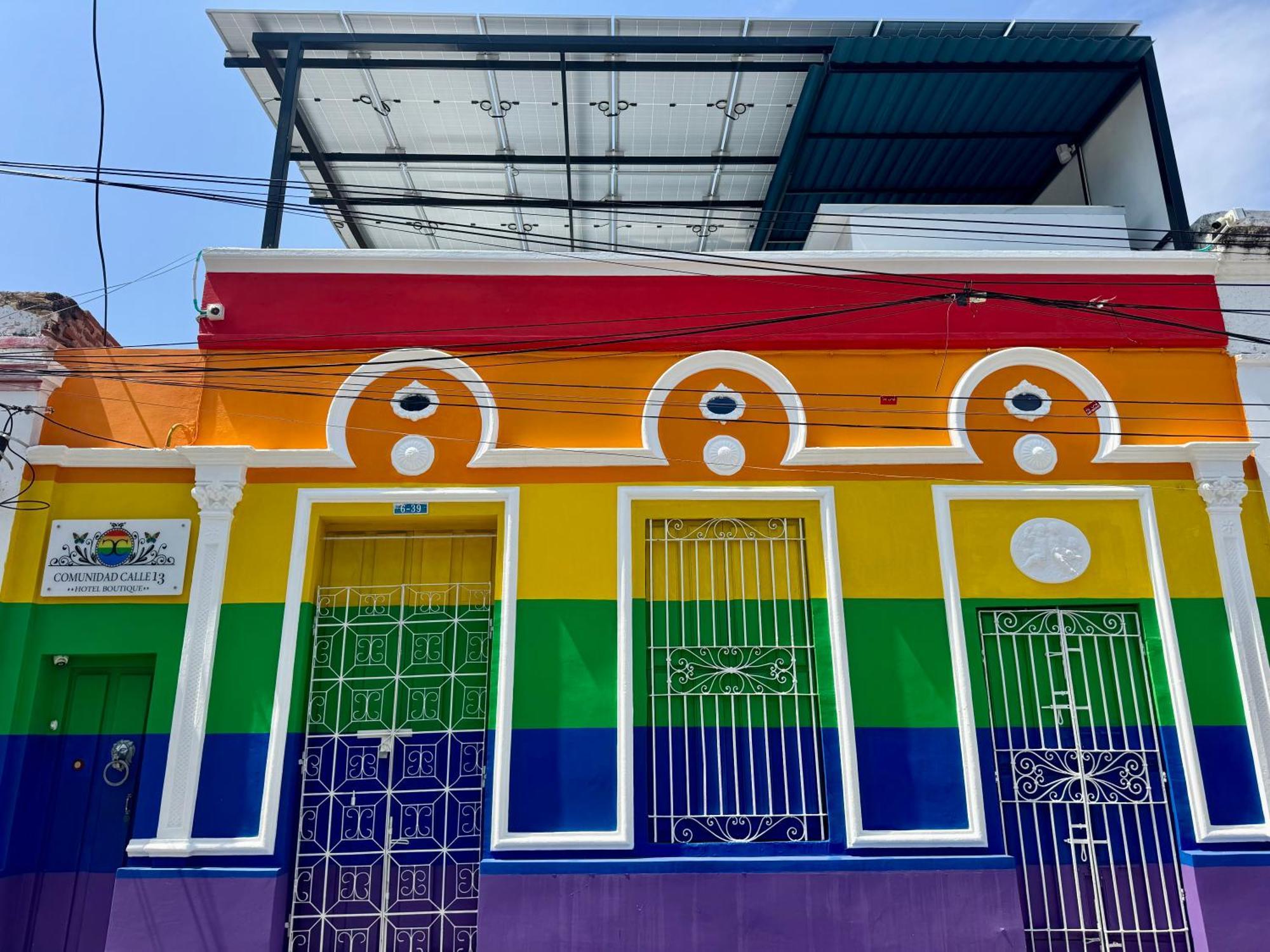 Comunidad Calle 13 Hotel Boutique サンタ・マルタ エクステリア 写真